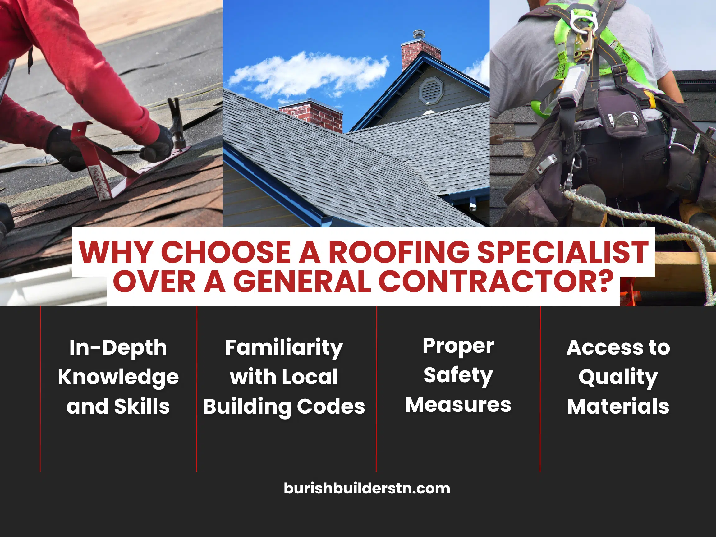 why choose roofing specialist